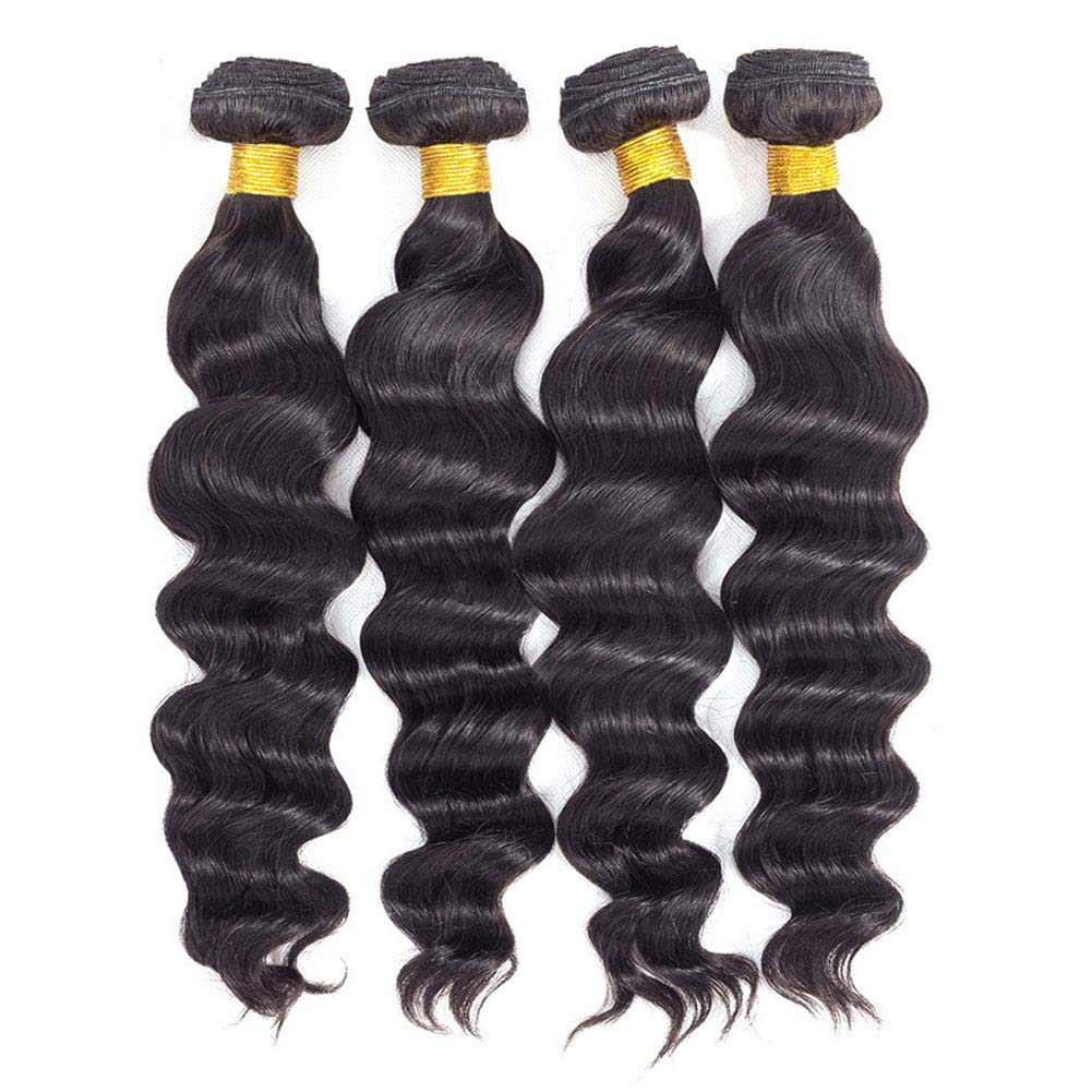 10A Grade 3/4 Bundles Loose Body Wave Brazilian Human Hair