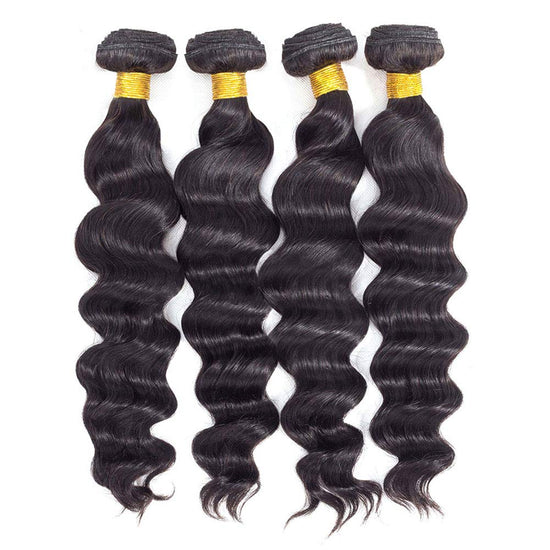 10A Grade 3/4 Bundles Loose Body Wave Brazilian Human Hair