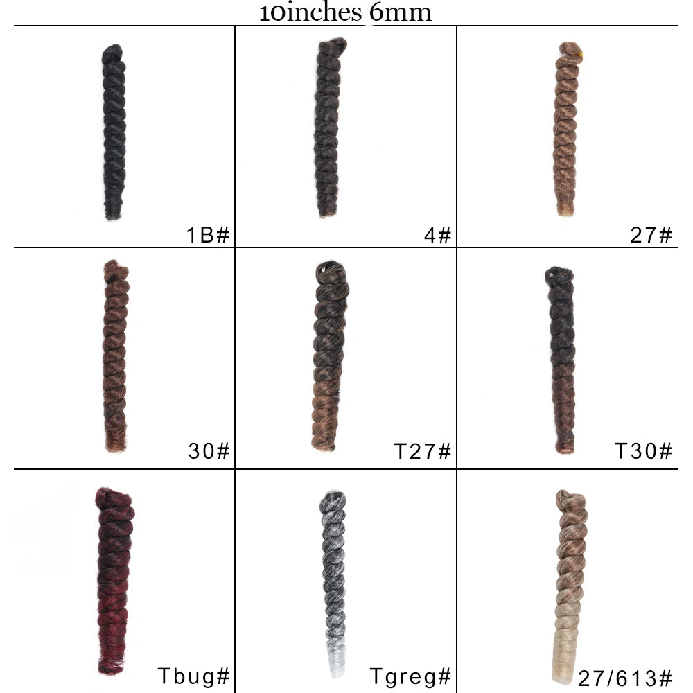 Lovepancy 3 Packs Saniya Synthetic Jamaican Bounce Twist Ombre Curl Crochet Braid