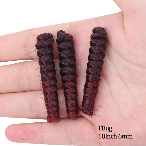 Lovepancy 3 Packs Saniya Synthetic Jamaican Bounce Twist Ombre Curl Crochet Braid