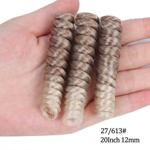 Lovepancy 3 Packs Saniya Synthetic Jamaican Bounce Twist Ombre Curl Crochet Braid