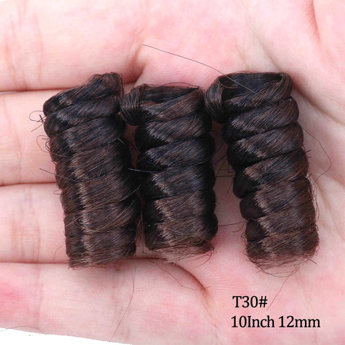 Lovepancy 3 Packs Saniya Synthetic Jamaican Bounce Twist Ombre Curl Crochet Braid