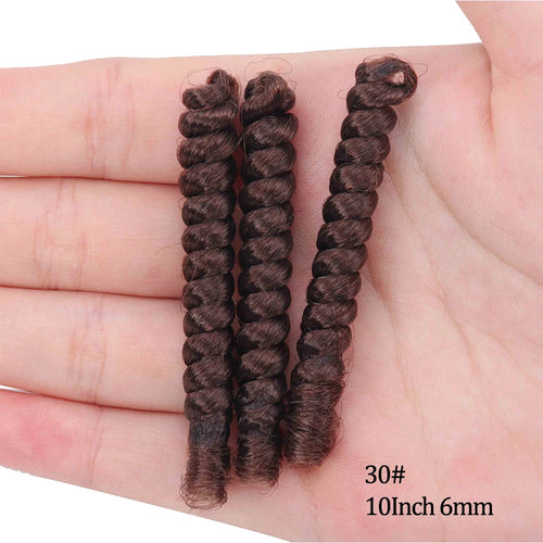 Lovepancy 3 Packs Saniya Synthetic Jamaican Bounce Twist Ombre Curl Crochet Braid