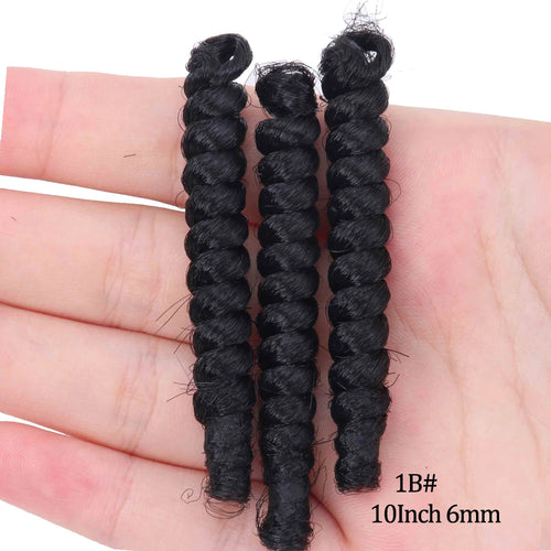 Lovepancy 3 Packs Saniya Synthetic Jamaican Bounce Twist Ombre Curl Crochet Braid