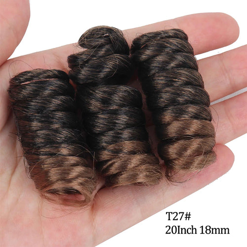 Lovepancy 3 Packs Saniya Synthetic Jamaican Bounce Twist Ombre Curl Crochet Braid