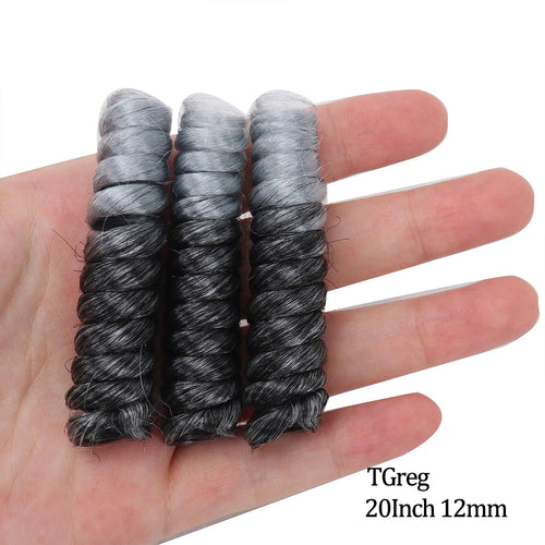 Lovepancy 3 Packs Saniya Synthetic Jamaican Bounce Twist Ombre Curl Crochet Braid