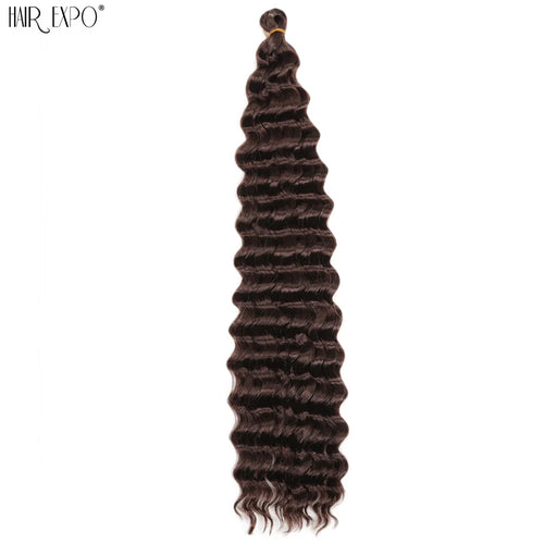 22-30"Deep Wave Twist Crochet Hair Synthetic Deep Twist Braiding Hair