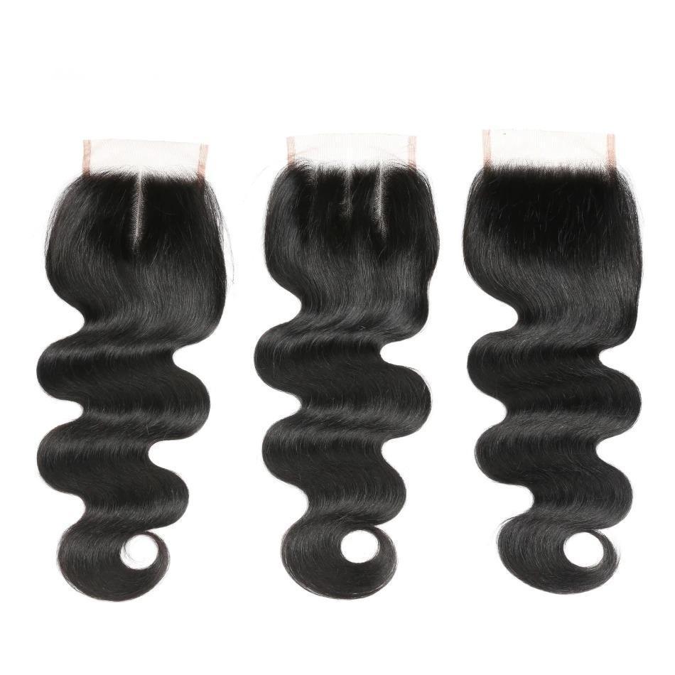 10A Grade 3/4 Body Wave Bundles with 4x4 Closure Brazilian
