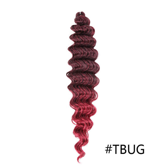 Edalina Pre-Stretched Deep Wave Kanekalon Braiding Hair - 26 Inches